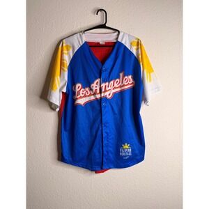 LA Dodgers Filipino Heritage Night Jersey M Baseball Merch Blue Coyote Blockette